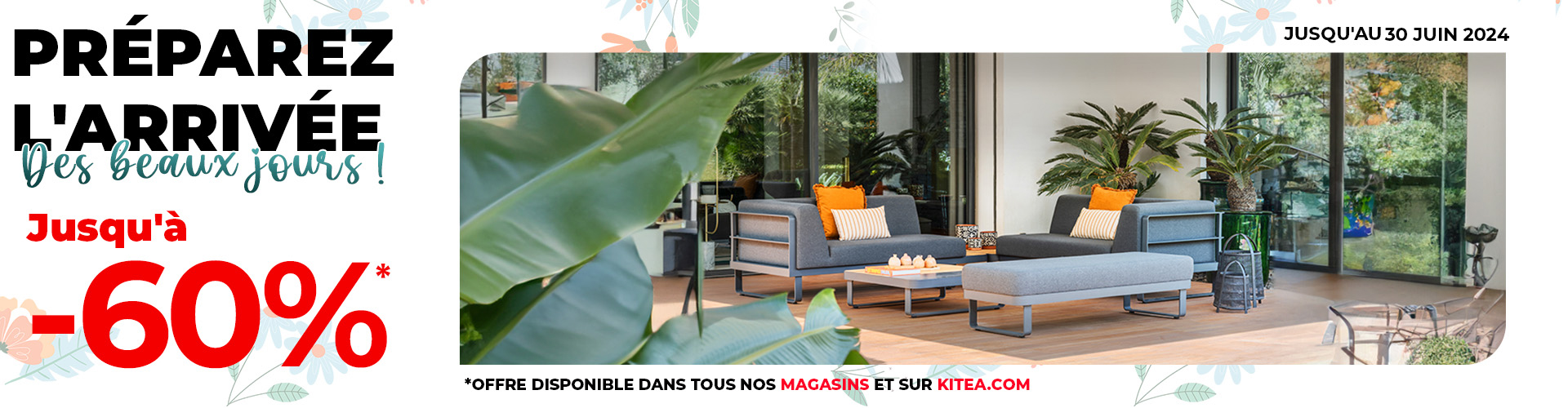 MEUBLE JARDIN MODERNE - Kitea.com