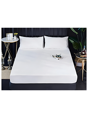 Protège matelas BOUCLETTE IMPERMEABLE - Blanc