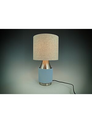 LAMPE DE TABLE 43cm - Bleu