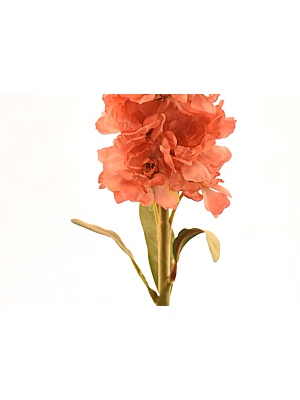 Fleur Delphinium 80cm - Corail