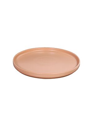 Plat En Porcelaine 20cm  - Beige Foncé