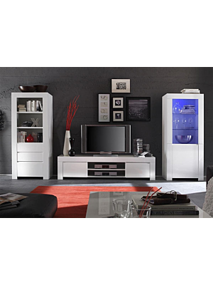 Grand Meuble Tv AMALFI 190cm - Blanc