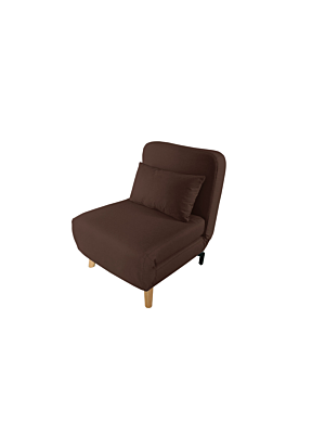 Fauteuil CHLOE Avec Fonction Lit  - Marron