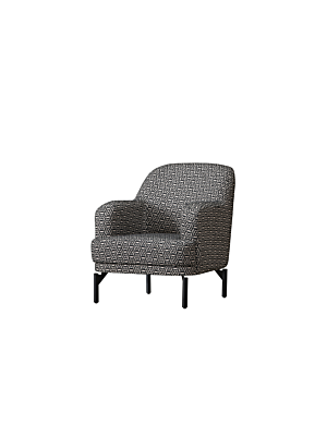 FAUTEUIL HAMELTON - Gris / Beige