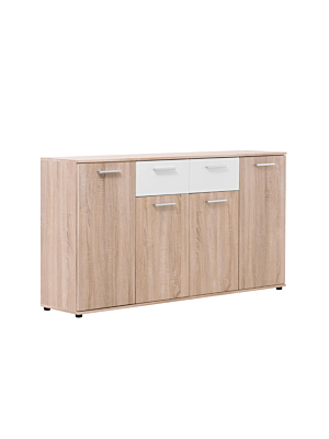 Buffet TOLEDO - Blanc / Beige