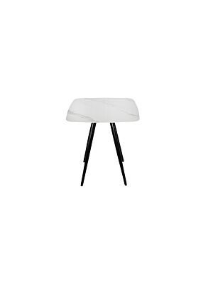 Set De 2 tables PIETRA - Blanc / Noir