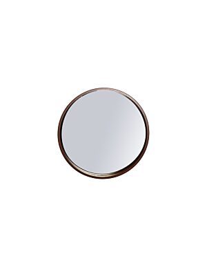 Miroir Mural FORNARO 46cm - Marron