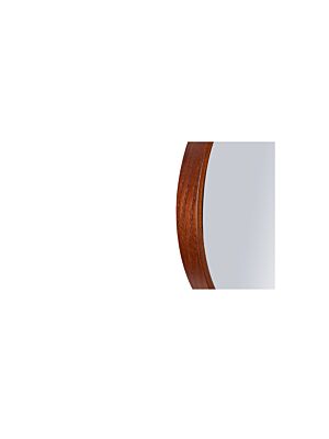 Miroir Mural FORNARO 46cm - Marron