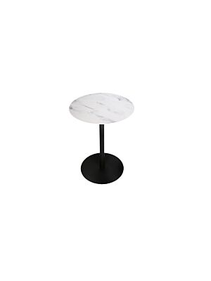 Table D'appoint JASPER - Blanc / Noir