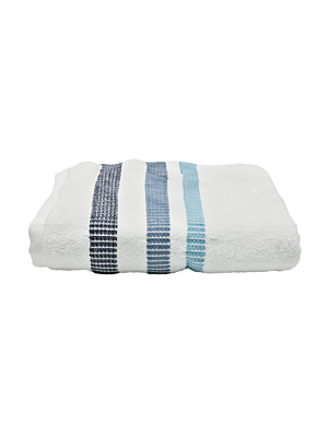 SERVIETTE BAIN CHLOE - Blanc