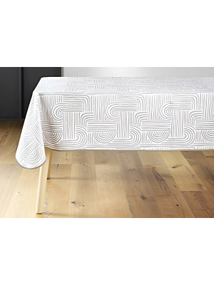 NAPPE Décoratif PANDORE 150x240cm - Beige