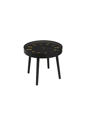 TABLE HORLOGE SILENCIEUSE LOUNGE - Noir