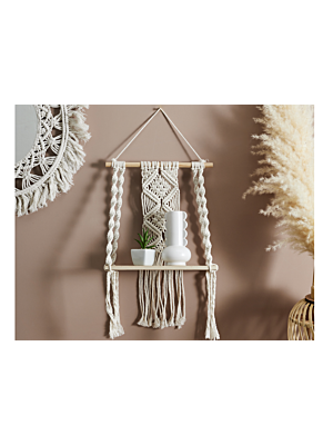 Étagère Murale BOHO 30cm  - Beige 