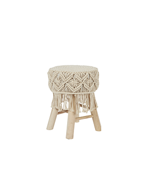 TABOURET BOHO - Beige