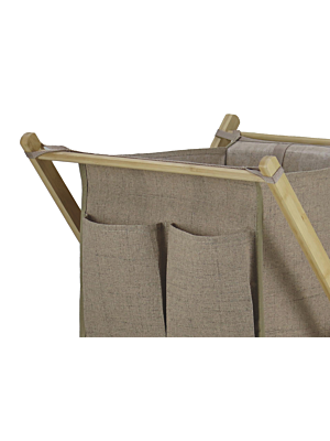 Paniers À Linge 52x43x61cm - Taupe