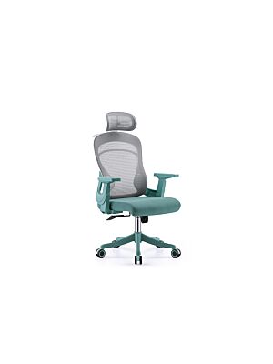 Fauteuil Président ERGO COMFY - Vert / Blanc