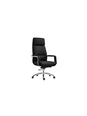 FAUTEUIL PRESIDENT ZENITH PU - Noir