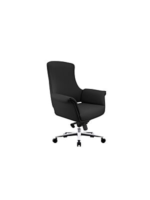 FAUTEUIL SENATEUR HUGE  - Noir