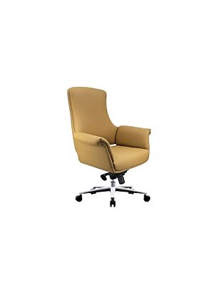 FAUTEUIL SENATEUR HUGE - Camel