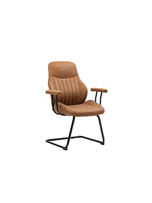 Fauteuil Visiteur TIMELESS - Camel