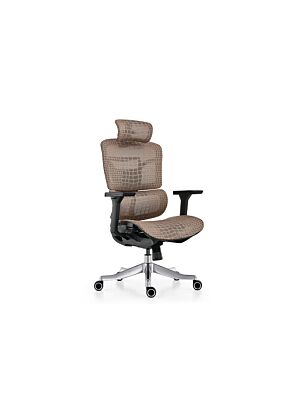 Fauteuil Président ERGOSUPPORT - Marron