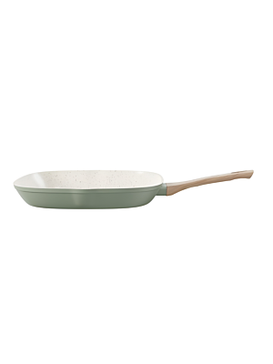 Poêle À Griller En Pierre De Jade 28cm - Vert