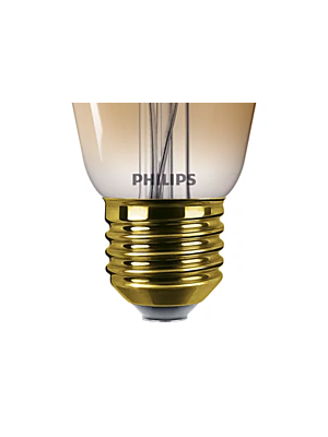 Ampoule Ambre  À Filament 50 W ST64 E27  - Doré