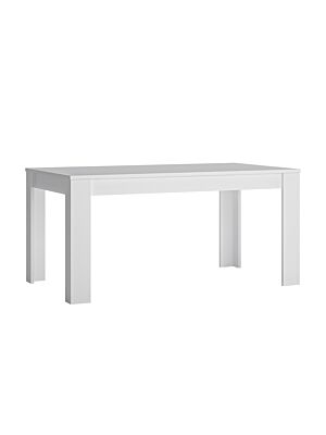 Table à manger WHITE LYON extenssible 160-200cm -Blanc