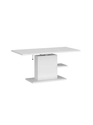 TABLE BASSE AJUSTABLE CORTADO - Blanc