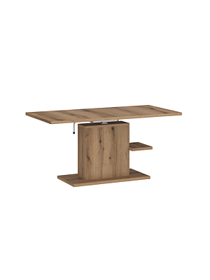 TABLE BASSE AJUSTABLE CORTADO - Marron