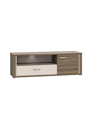 MEUBLE TV DEDELOS - Marron / Beige