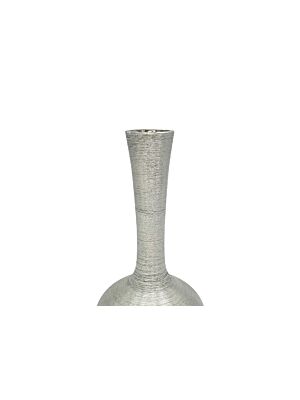 Vase Décoratif HUIFA 15,5x15,5x29cm  - Argenté