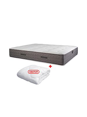 Matelas BEAUTYREST LUXURY COMFORT SILVER – Blanc + couette gratuite