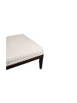 Matelas  OXFORD MEMORY 120x200 - Blanc/Beige