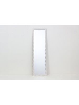 Miroir Décoratif 30x120cm - Blanc / Doré