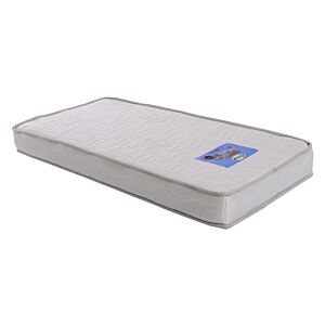 Matelas DOLIDOL Mousse Bébé 60x120cm - Blanc Matelas