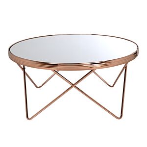 Table D'appoint DEMITRA En Acier - Rose / Gold Bon plan