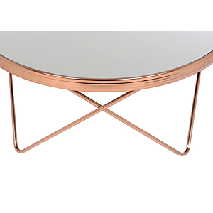 Table D'appoint DEMITRA En Acier - Rose / Gold