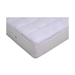 SURMATELAS FMT 5cm Coton/Flocons- Blanc Couvre-lits