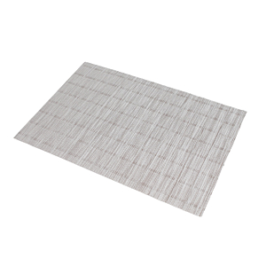 Set De Table COUKI 30x45cm - Taupe / Blanc