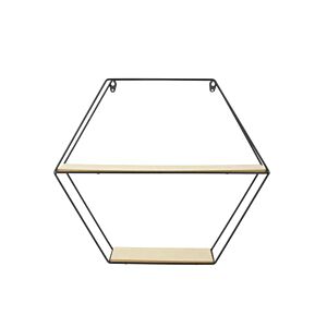 Étagère Hexagonale - Beige Décors à accrocher