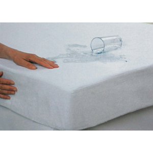 Protège Matelas JERSEY Imperméable - Blanc Protège Matelas