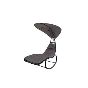 Fauteuil À Bascule Avec Pare-Soleil - Anthracite 