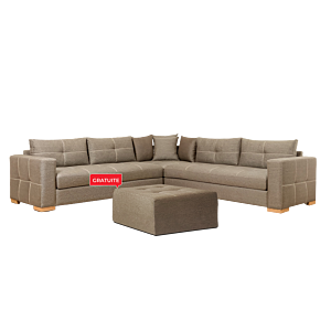 Salon DAVIS + Pouf Gratuit Sofa Ramadan