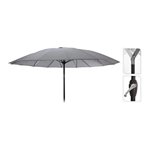 Parasol DIA Sans Base - Gris Clair Parasols fixes