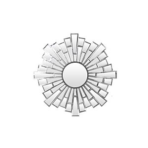 Miroir Décoratif 76,2x76,2x3cm - Argent Miroirs décoratifs