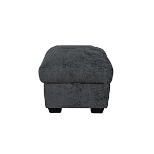 Pouf DIVANI Avec Coffre - Anthracite Pouf