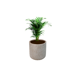 Pot En Fibre 24cm - Taupe