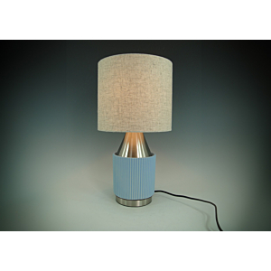 LAMPE DE TABLE 43cm - Bleu