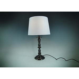 LAMPE DE TABLE 51cm - Noir / Blanc